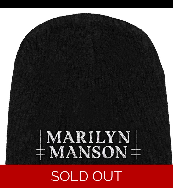 Marilyn Manson - Logo Beanie Hat
